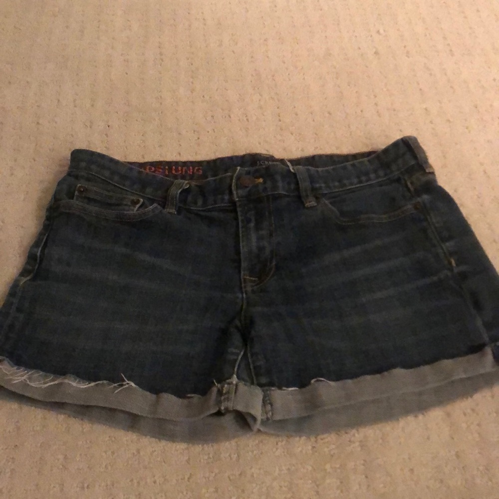 J crew jeans shorts 6 , Hipslung
